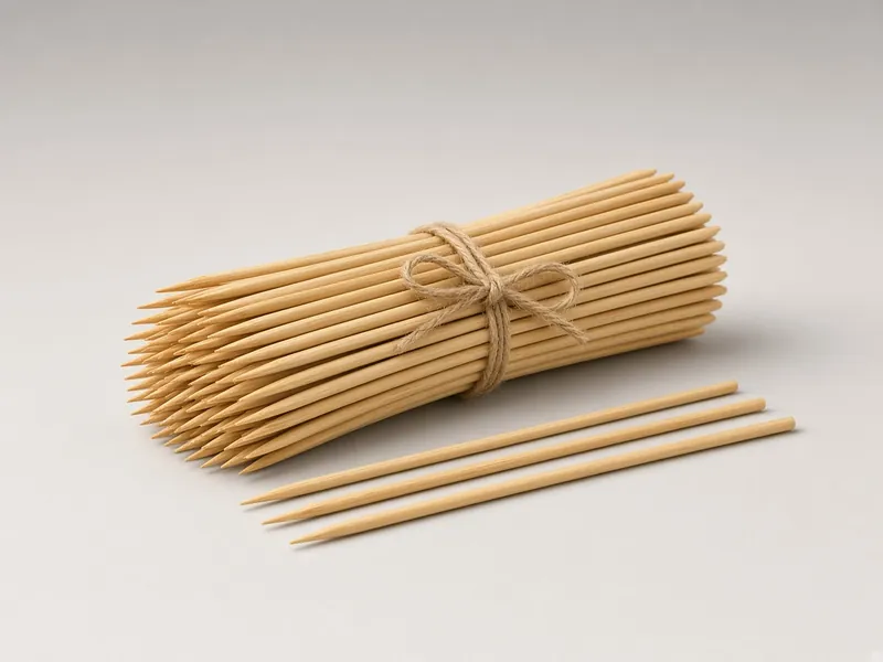 Seikat tusuk sate bambu